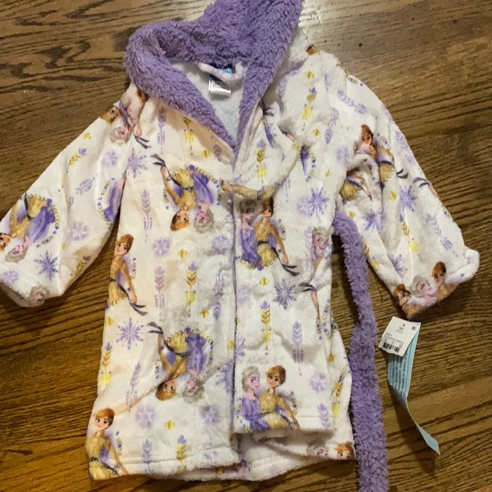 Girls Frozen Robe - Picture 1 of 4